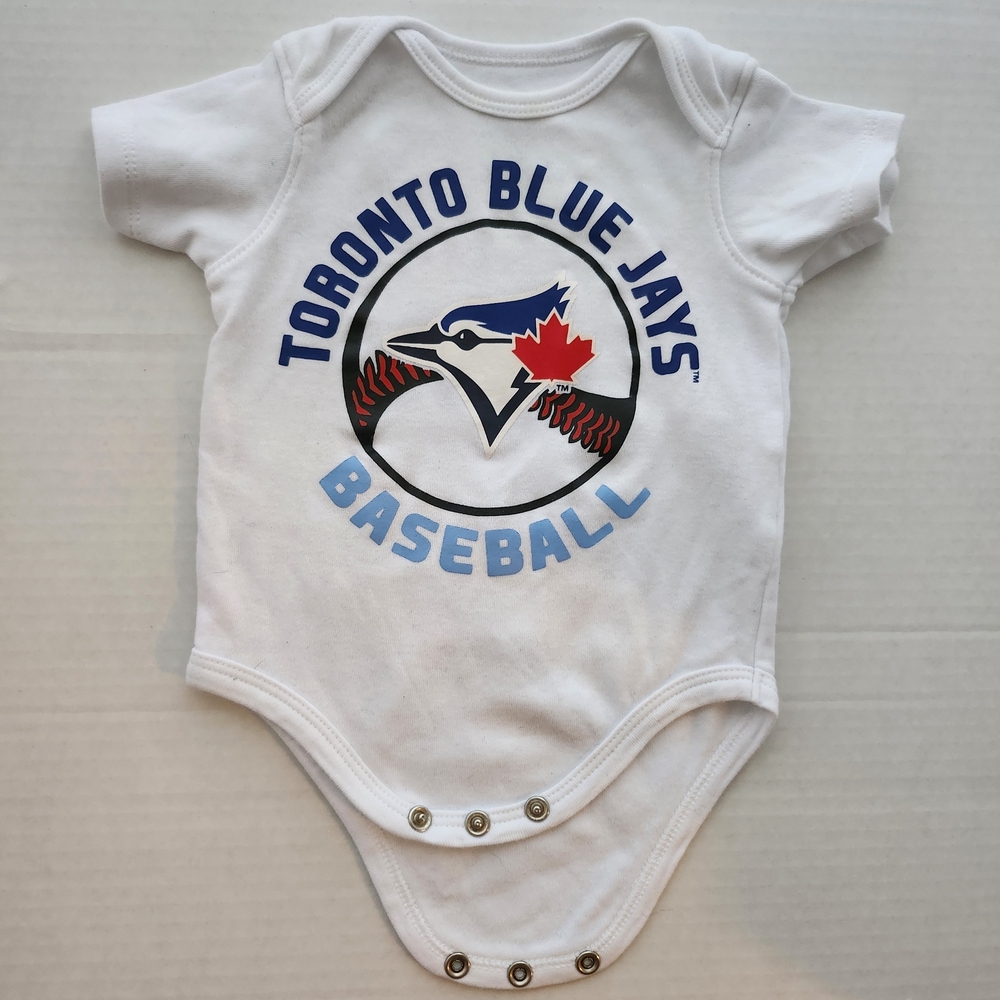 Size 0/3M MLB Toronto Blue Jays Baby Onesie